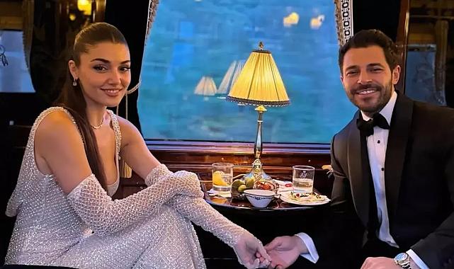 Hakan Sabancı'dan doğal Hande Erçel paylaşımı