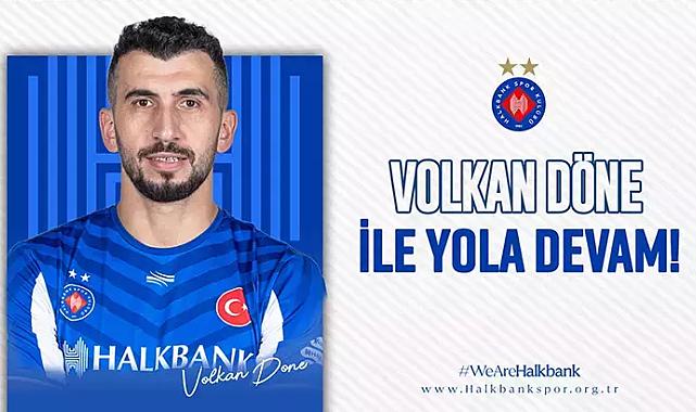 Halkbank, tecrübeli libero Volkan Döne ile sözleşme yeniledi