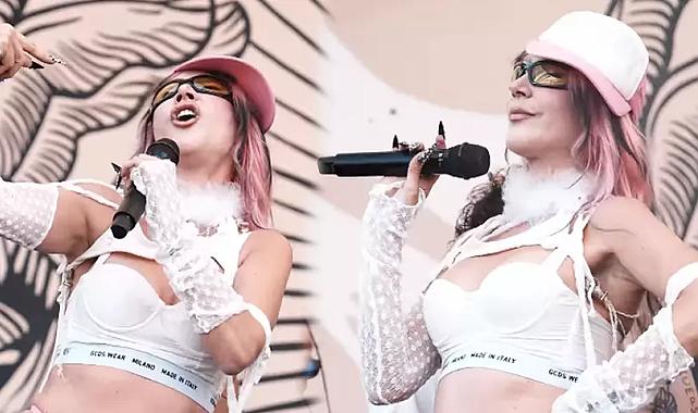 Hande Yener’in plaj konseri sosyal medyada konuşuldu