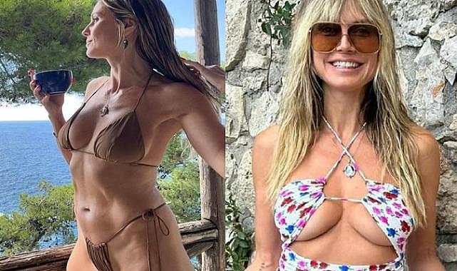 Heidi Klum'dan 50 yaş üstü kadınlara ilham