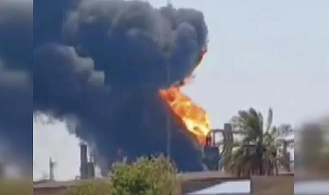 İran'da petrol rafinerisinde yangın: 1 ölü