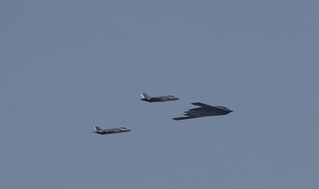 İran’ı bombalayan uçaklar Beyaz Saray semalarında uçtu