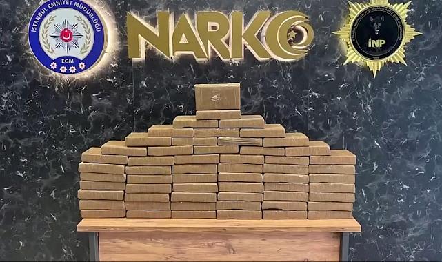 İstanbul’da 60 kilo kokain ele geçirildi