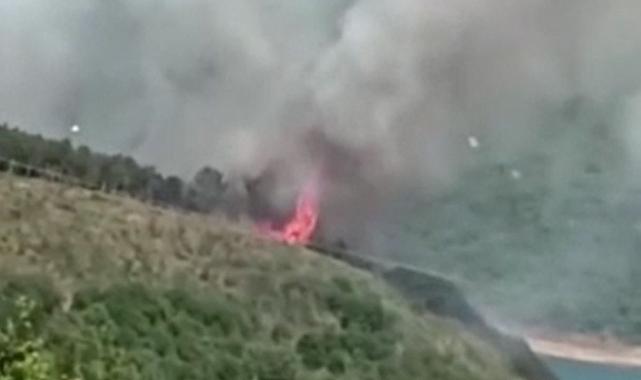 İstanbul Sultangazi Kent Ormanı'nda yangın paniği