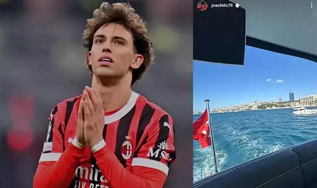 Joao Felix’ten boğazda sürpriz paylaşım