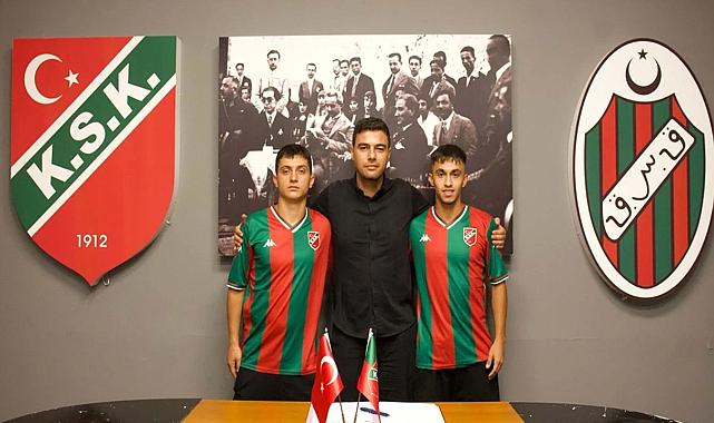 Karşıyaka altyapısından iki genç profesyonel oldu