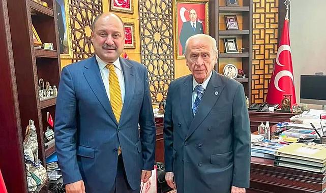 Kasım Gülpınar’dan Bahçeli’ye Sürpriz Ziyaret