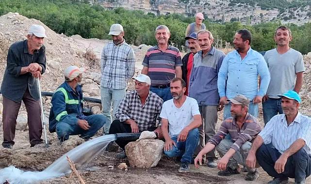 Kazancı’da Su Kuyuları Kuraklık Sorununu Çözdü