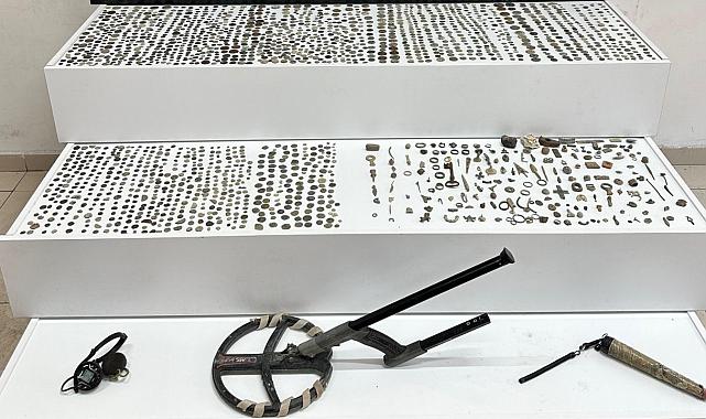 Konya’da kaçakçılara tarihi eser operasyonu