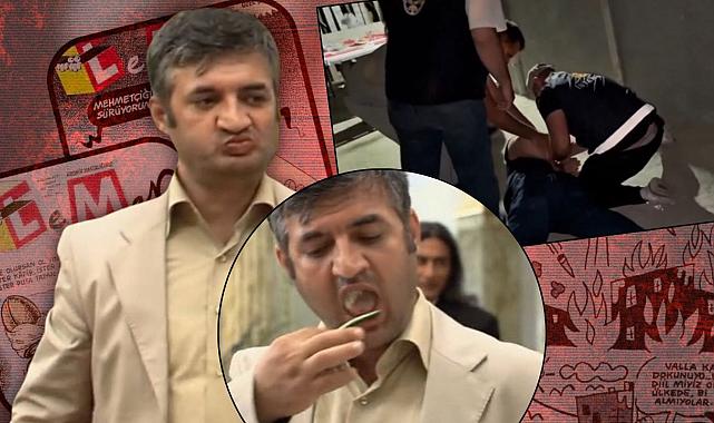 Leman karikatür skandalında tutuklanan karikatürist oyuncu çıktı