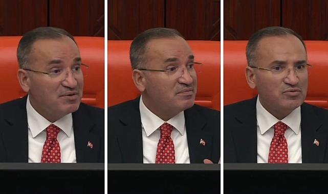 Meclis’te gergin anlar: Bekir Bozdağ’dan kahkaha uyarısı