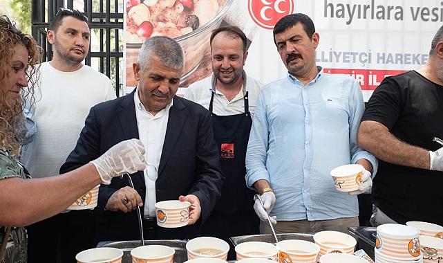 MHP İzmir İl Başkanlığından Muharrem Ayı Aşure İkramı