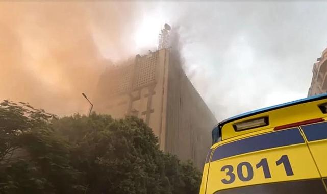 Mısır’da telekom merkezinde yangın, 22 kişi yaralandı