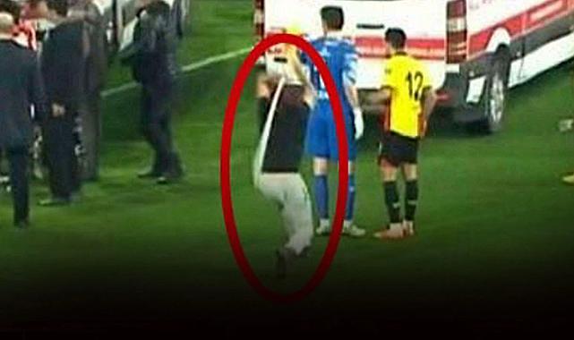 Olaylı derbide kaleciye saldıran taraftara ceza verildi
