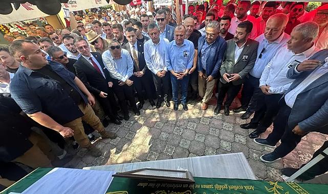 Özgür Özel, Muharrem Aygun'un cenazesine katıldı