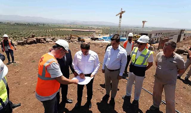 Roketsan Endüstri Bölgesi İnşaatı Hatay’da Devam Ediyor