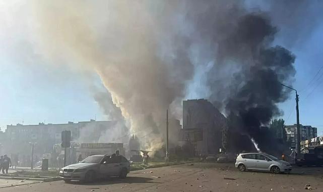 Rusya'dan Ukrayna'daki AVM’ye bomba saldırısı