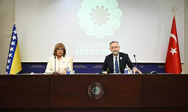 Srebrenitsa için Dışişleri’nde anma töreni