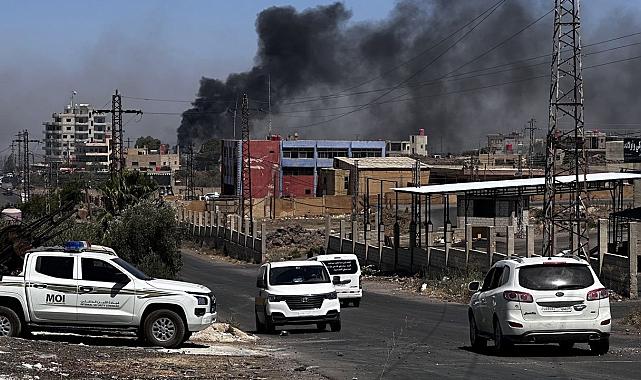 Süveyda’da tarihi kilise kundaklandı