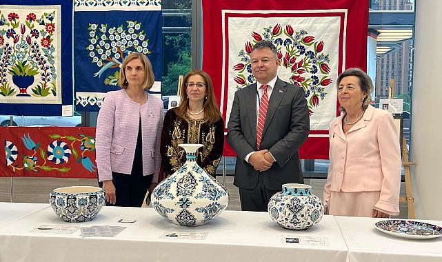 Türk Çini Sanatı New York'ta: Almula İdil Kılıç ve Amerika Türk Kadınlar Birliği İşbirliği