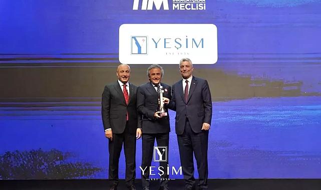 Türkiye’nin ihracat lideri Yeşim Grup seçildi
