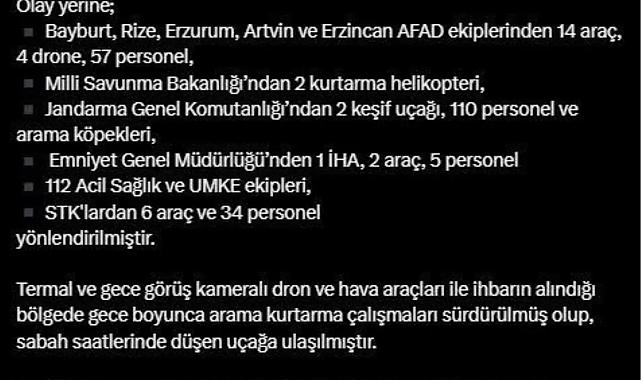 Uçak kazasında enkaza ulaşıldı: Pilot hayatını kaybetti!