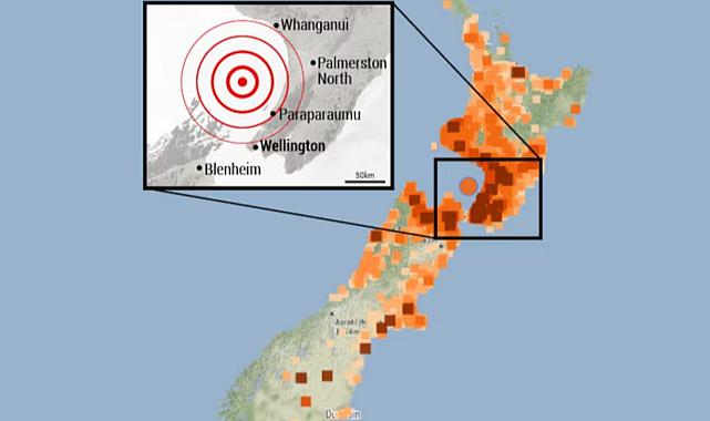 Yeni Zelanda açıklarında korkutan deprem