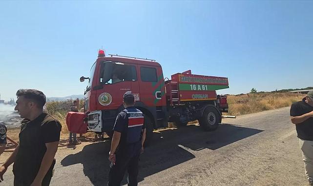Yeniköy Mahallesi'nde Korkutan Yangın: 10 Dönüm Zarar Gördü