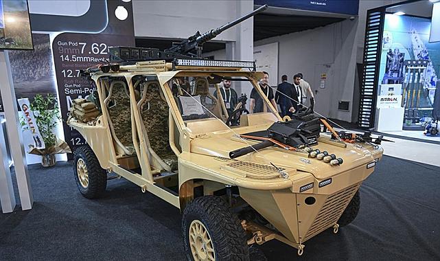 Yerli taktik araç IDEF 2025’te sahneye çıktı