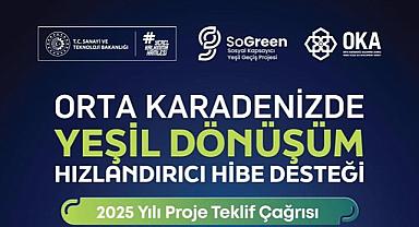 Yeşil dönüşüm projesi Orta Karadeniz’de başladı
