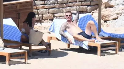 Ortalarda Görünmüyordu! Serdar Aziz ve Eşi Tuğçe Aziz Bodrum’da