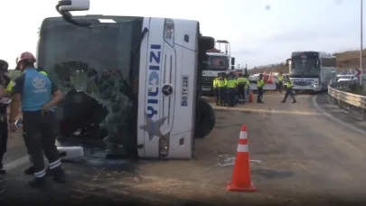 Marmara Otoyolu'nda feci kaza: 4 ölü, 26 yaralı