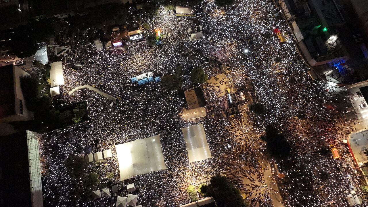 Tel Aviv’de Gazze protestoları: Polisle çatışma çıktı