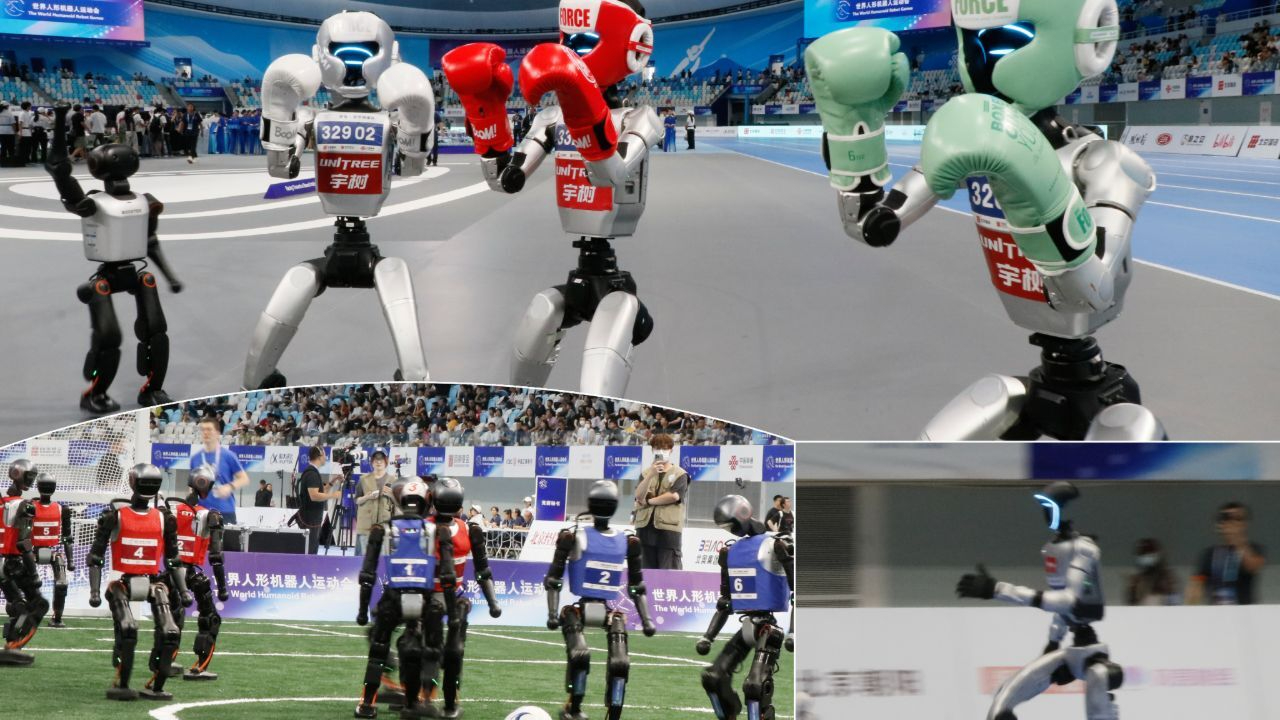 Dünyanın ilk robot oyunları büyük finalle sona erdi