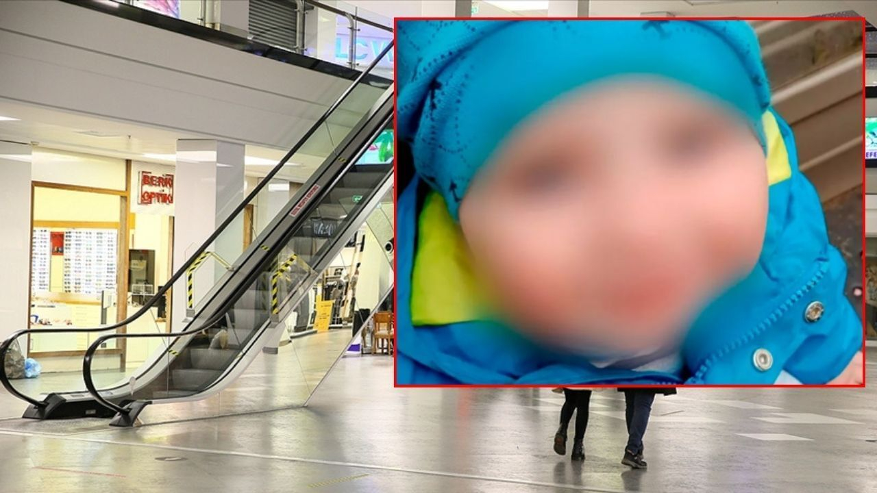 Rusya’da AVM’de yürüyen merdiven faciası!
