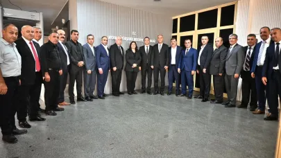 Çerçioğlu’na Şoförler Odası’ndan nezaket ziyareti