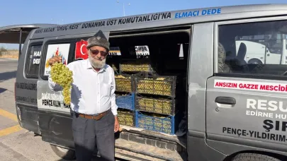 Denizli’den İzmir’e gönül yolculuğu: Üzümle destek