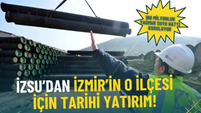 İZSU’dan Tire’ye tarihi altyapı yatırımı