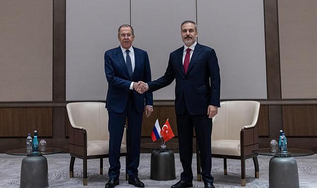 Bakan Fidan, Lavrov ile Ukrayna'yı görüştü