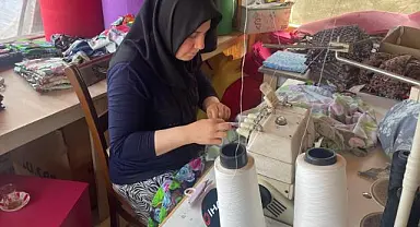 Bursa’da el emeği şalvarlara yoğun ilgi