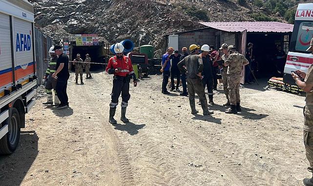 Elazığ’da göçük paniği! Ekipler seferber oldu