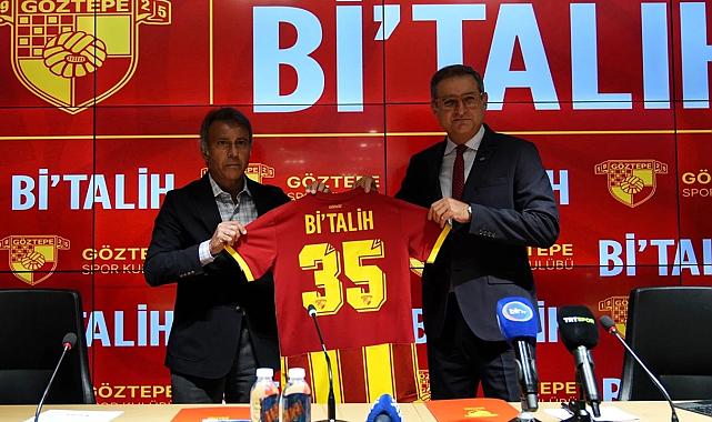 Göztepe, Bi'Talih ile forma sırt sponsoru oldu
