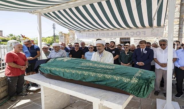 Kerem Dirim, son yolculuğuna Foça’da uğurlandı