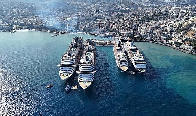 Kuşadası’nda kruvaziyer turizmi hareketlendi