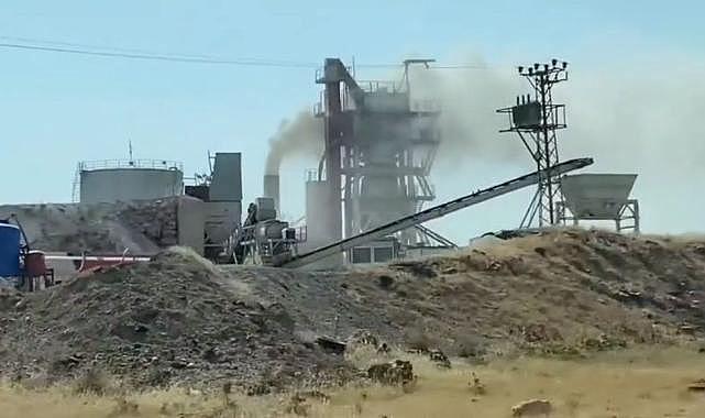 Midyat’ta beton santrali tozu köylüyü isyan ettirdi