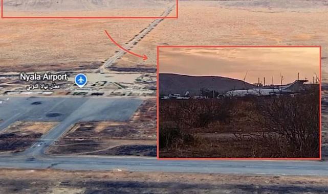 Sudan, Nyala’da paralı asker taşıyan uçağı vurdu