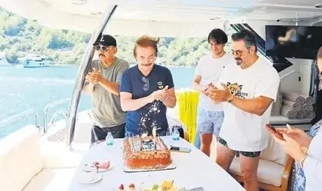 Usta sanatçı Orhan Gencebay Bodrum’da doğum günü partisi yaptı