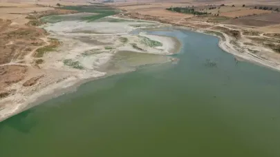 Marmaraereğlisi’nde Türkmenli Göleti alarm veriyor