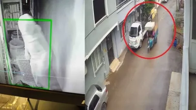 Hırsızların izini siyah-beyaz terlik çözdü