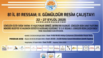 81 İl 81 Ressam Gümüldür’de sanatla buluşuyor